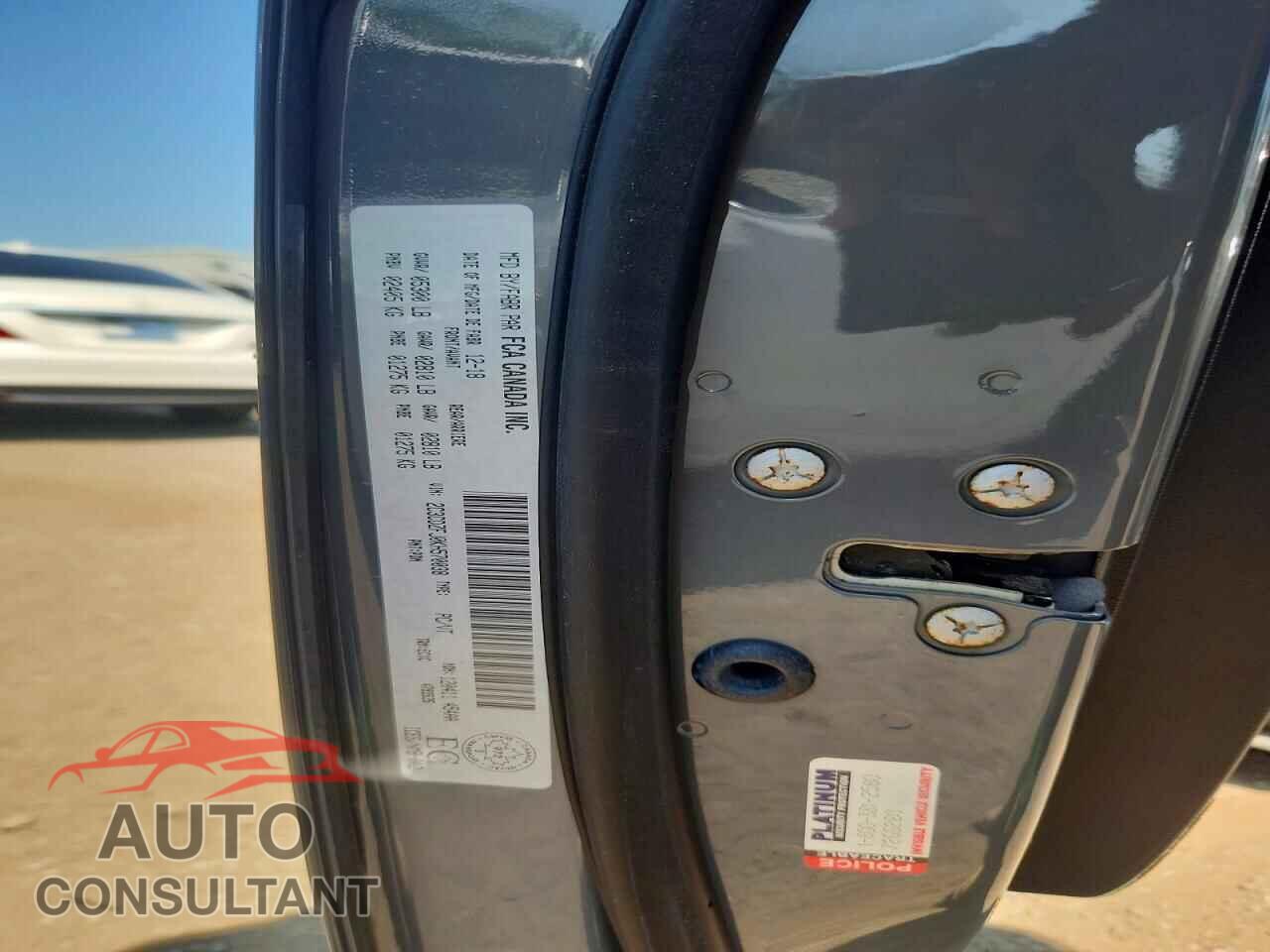 DODGE CHALLENGER 2019 - 2C3CDZFJ0KH570038