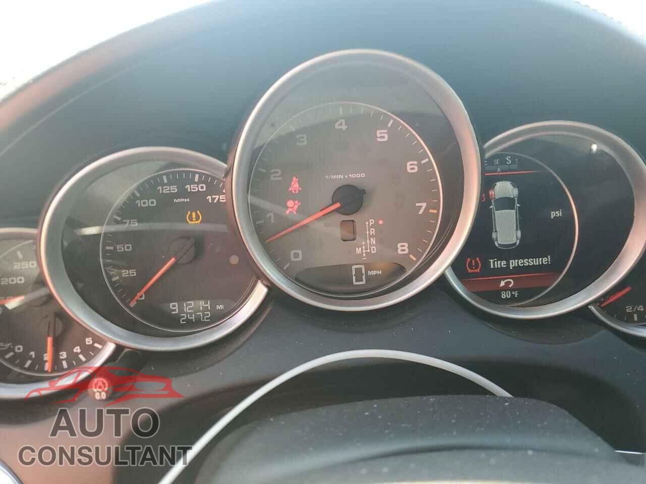 PORSCHE CAYENNE 2012 - WP1AB2A22CLA47154