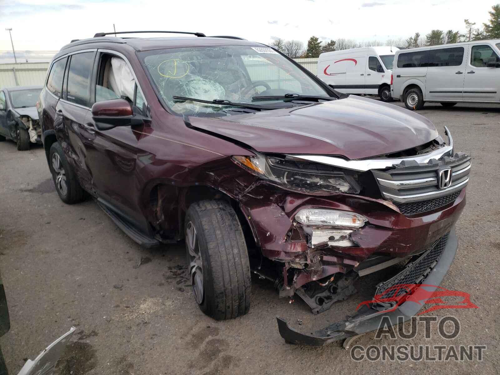 HONDA PILOT 2016 - 5FNYF6H80GB018329