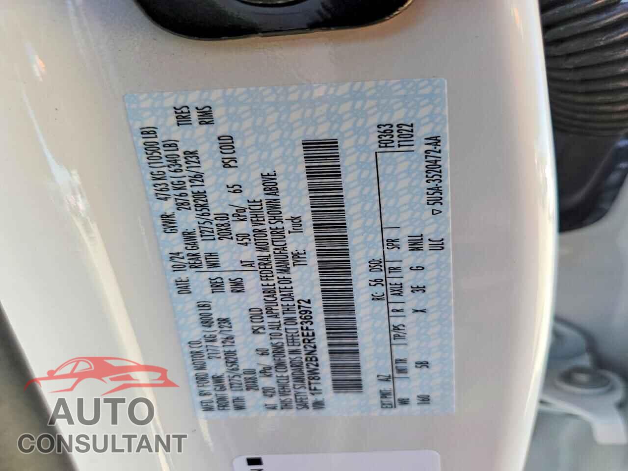 FORD F250 2024 - 1FT8W2BN2REF36972