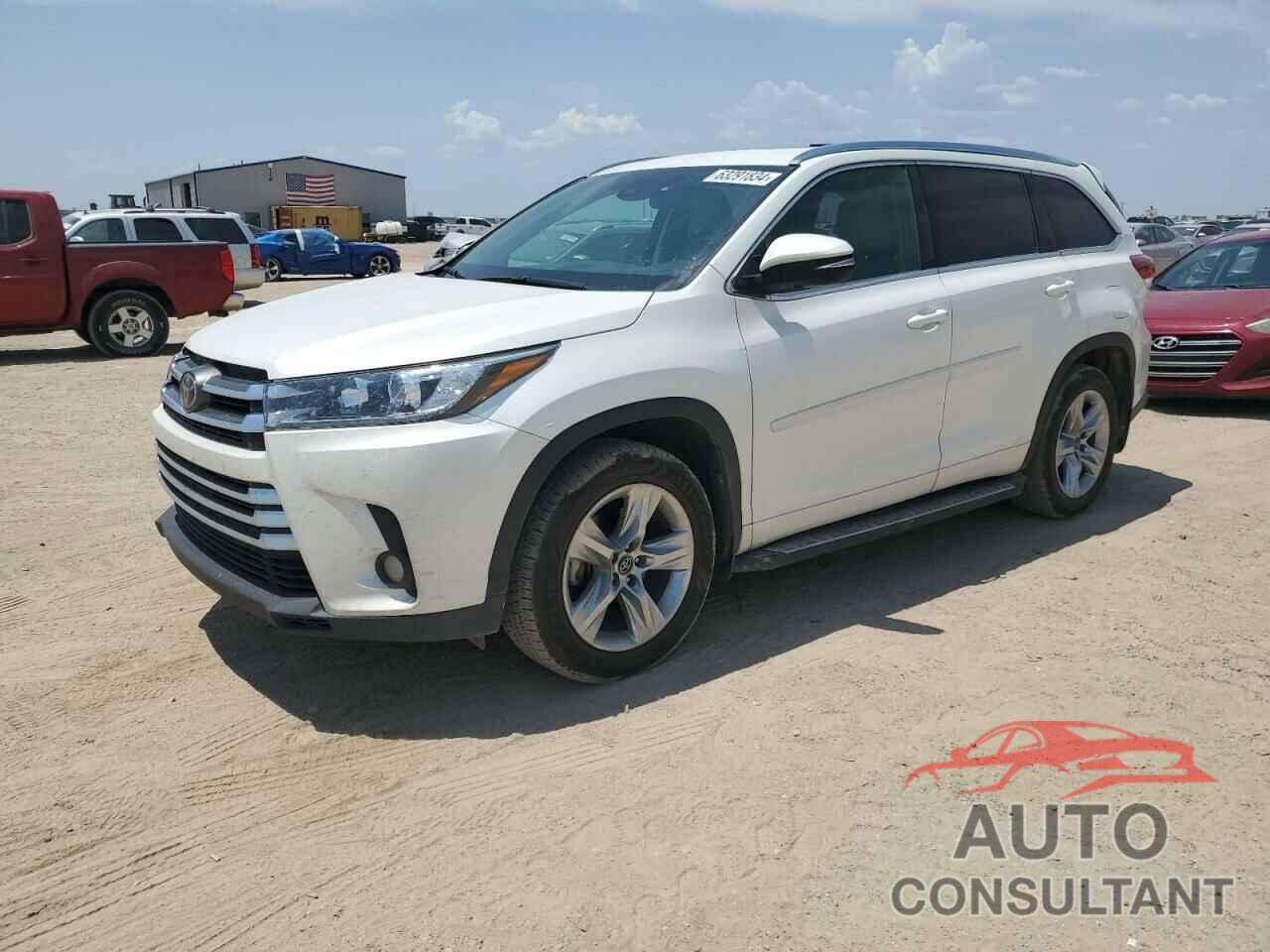 TOYOTA HIGHLANDER 2017 - 5TDDZRFH8HS463456