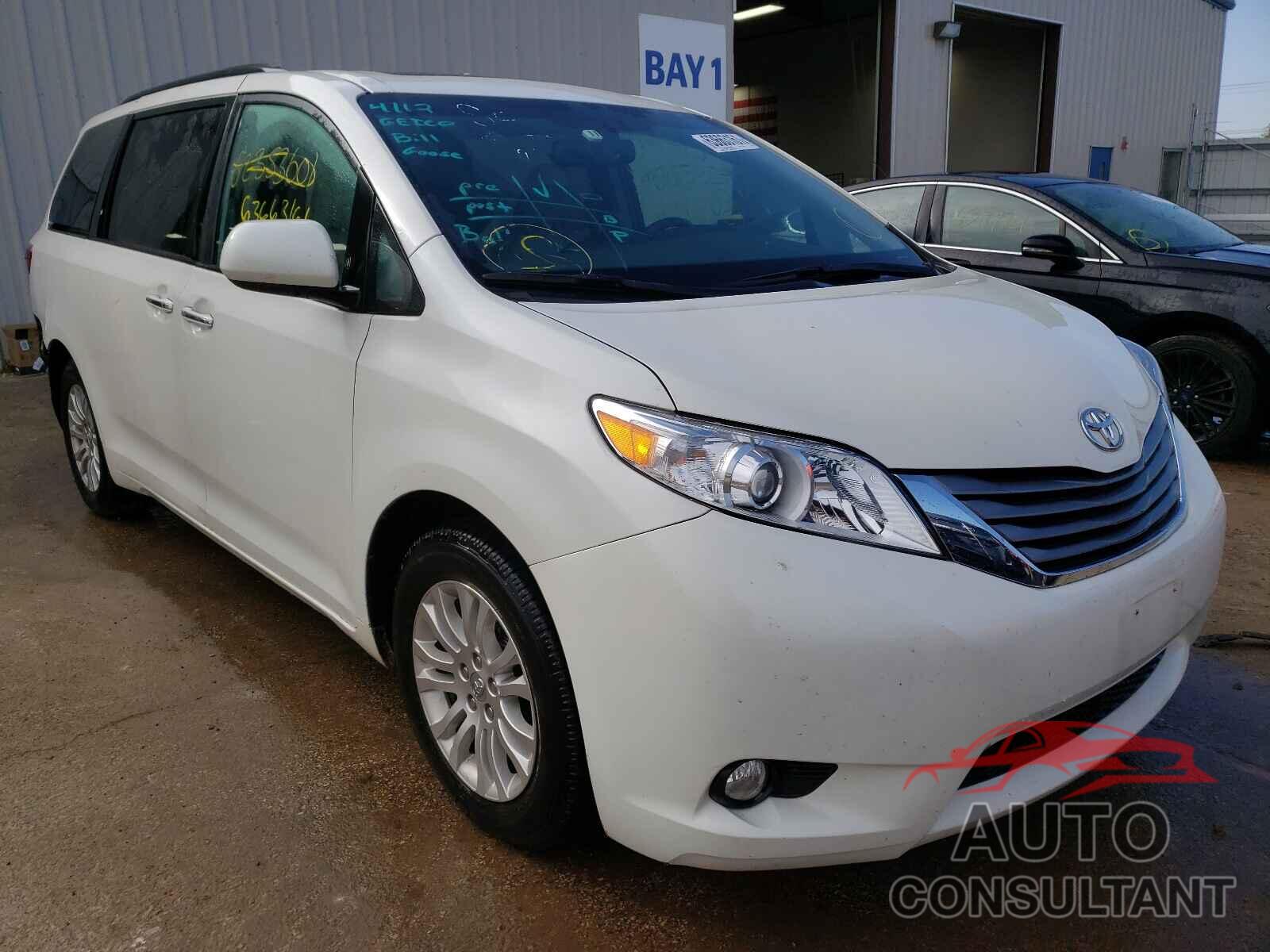 TOYOTA SIENNA 2017 - 5TDYZ3DC4HS869742