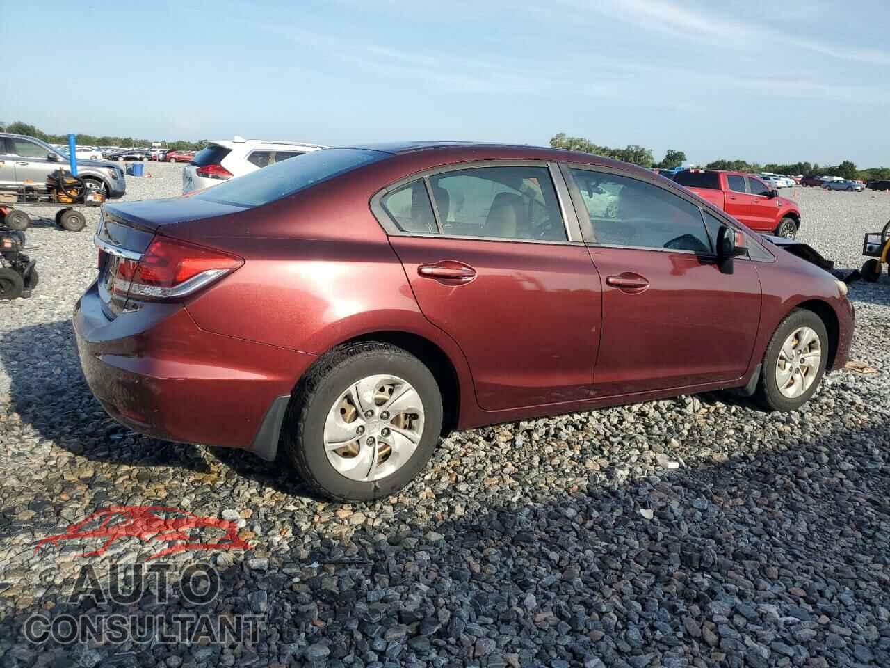 HONDA CIVIC 2013 - 19XFB2F55DE007977