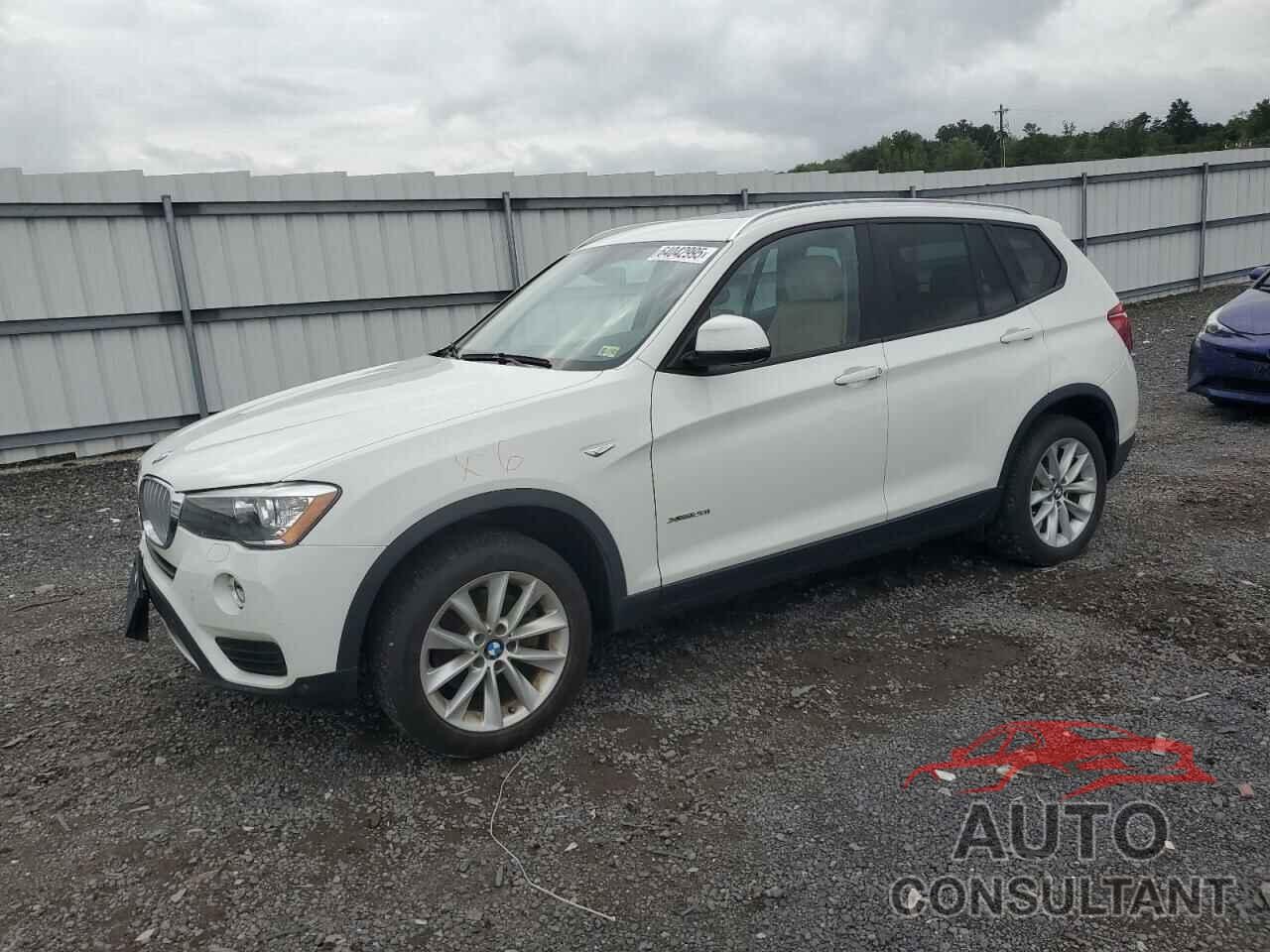 BMW X3 2017 - 5UXWX9C50H0D96722