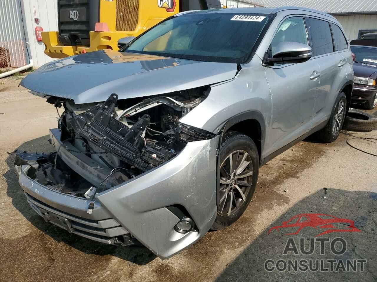 TOYOTA HIGHLANDER 2019 - 5TDJZRFH0KS618527