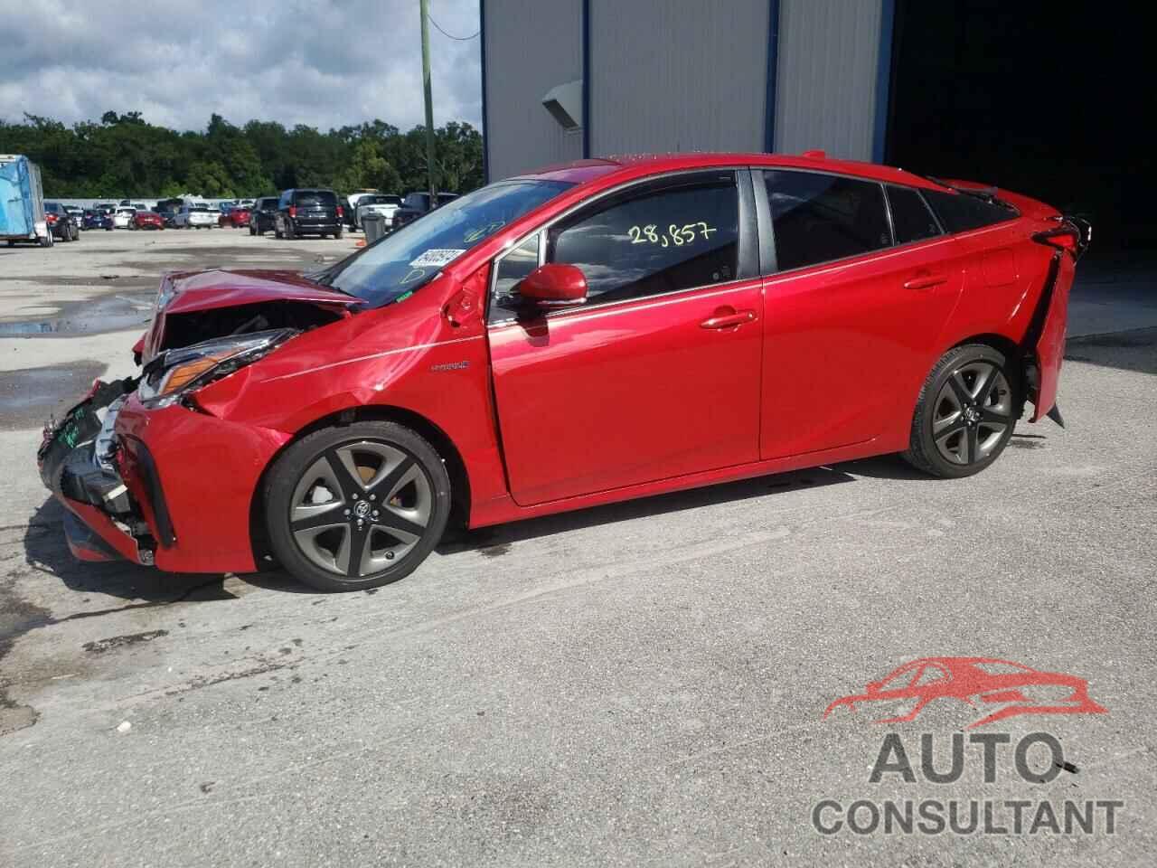 TOYOTA PRIUS 2019 - JTDKARFU0K3080728