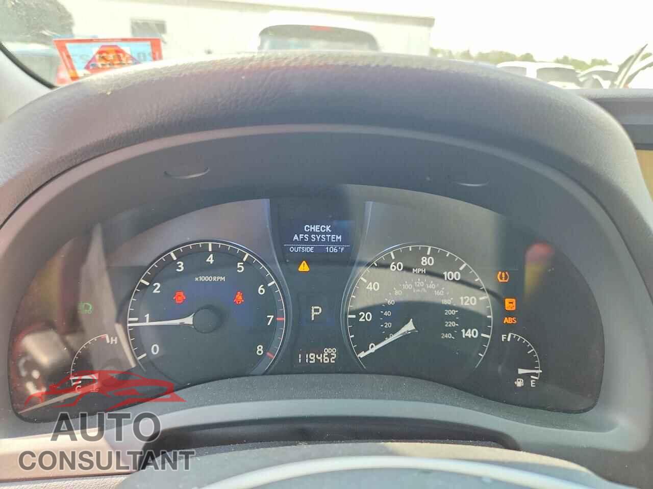 LEXUS RX350 2010 - 2T2BK1BA7AC042540