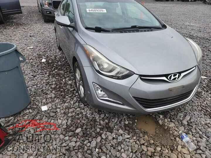 HYUNDAI ELANTRA 2014 - KMHDH4AE0EU128200