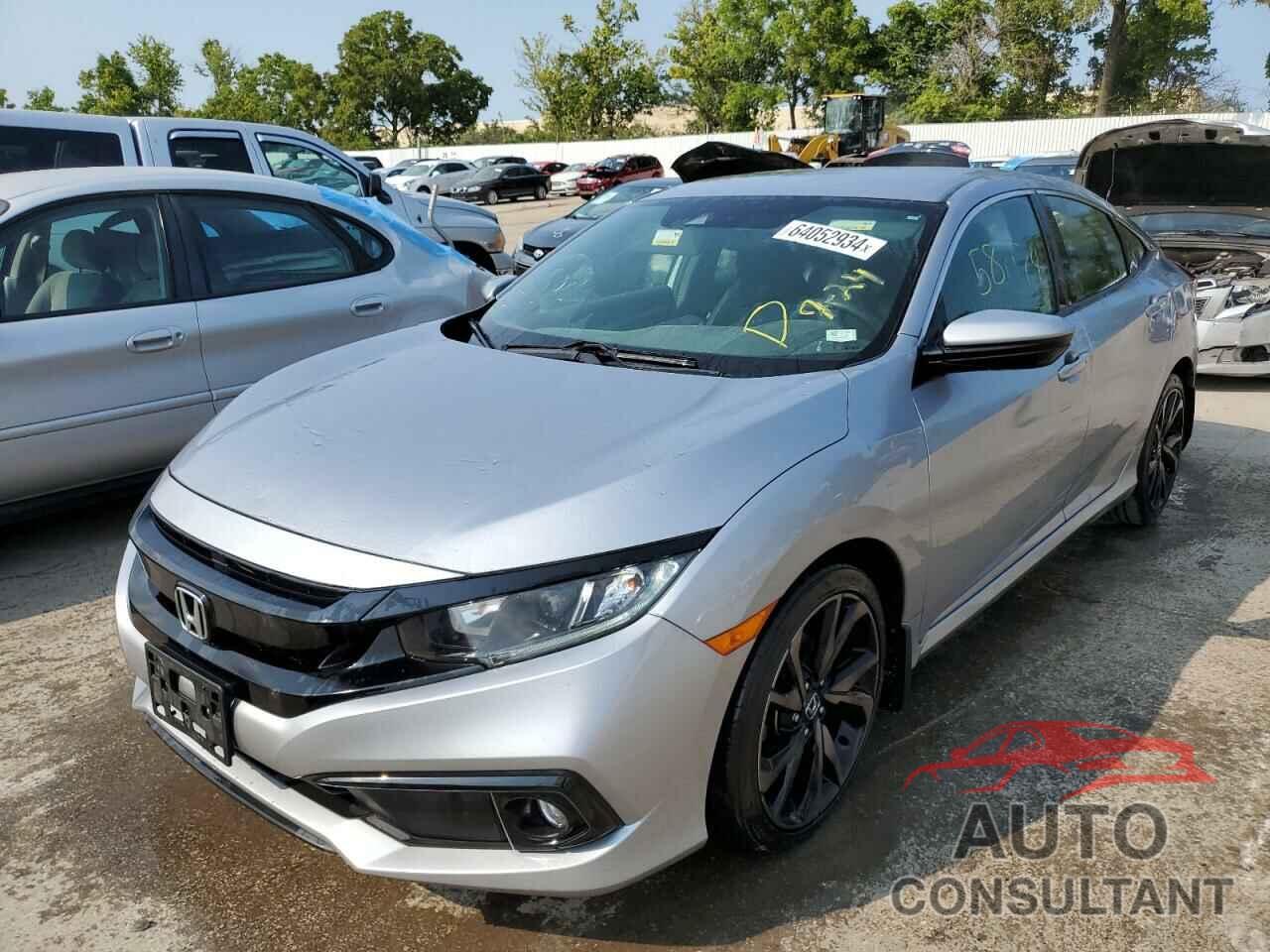 HONDA CIVIC 2019 - 2HGFC2F88KH509781