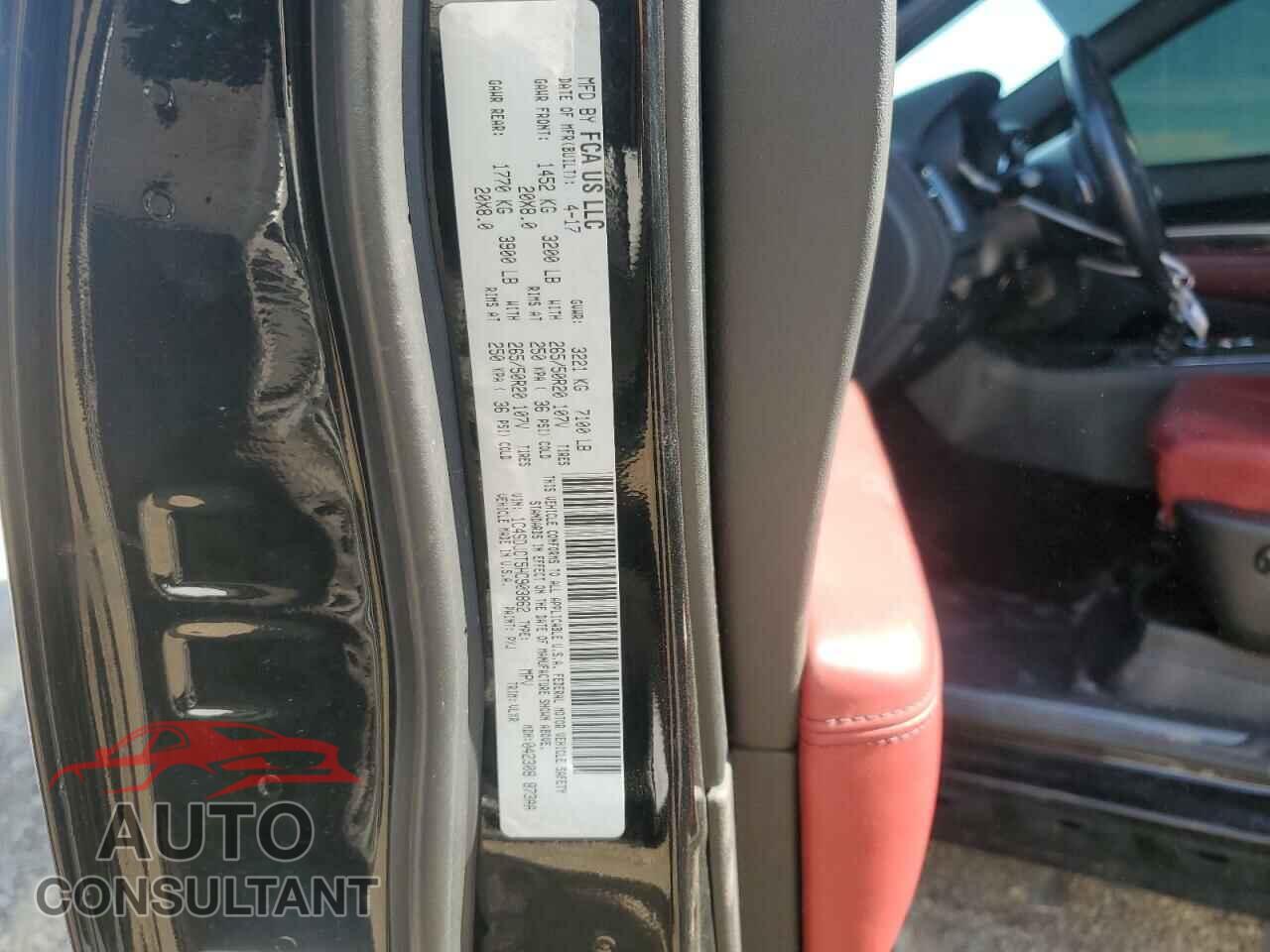 DODGE DURANGO 2017 - 1C4SDJCT5HC903862