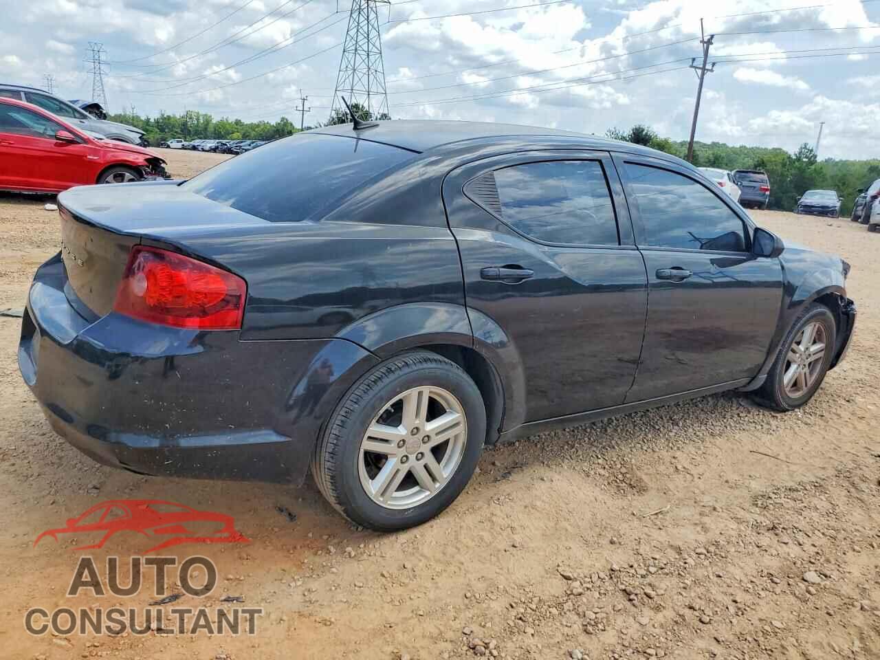 DODGE AVENGER 2012 - 1C3CDZCB0CN126194