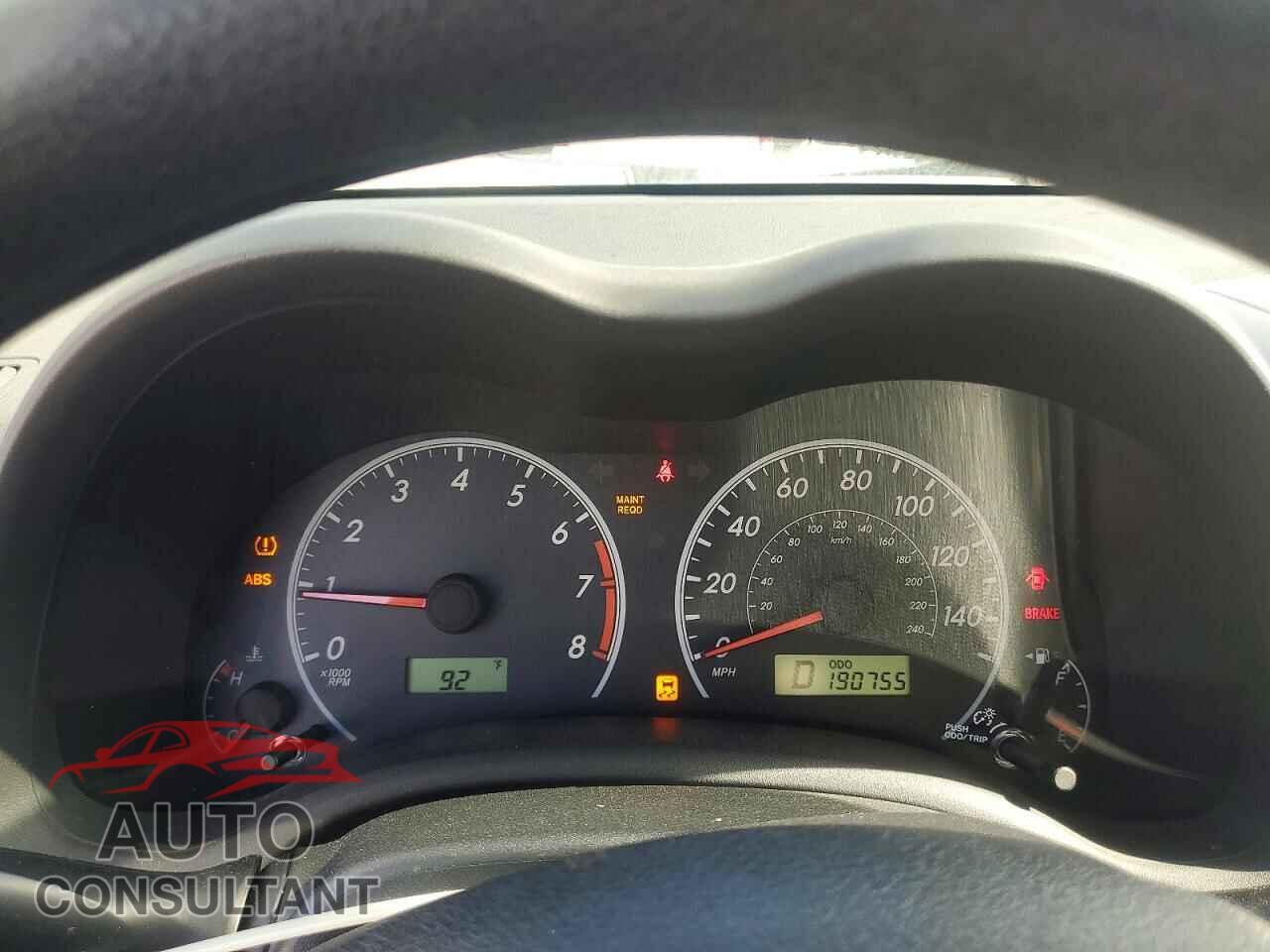 TOYOTA COROLLA 2012 - 2T1BU4EEXCC767762