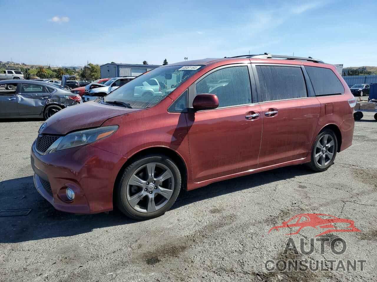 TOYOTA SIENNA 2017 - 5TDXZ3DC8HS885292