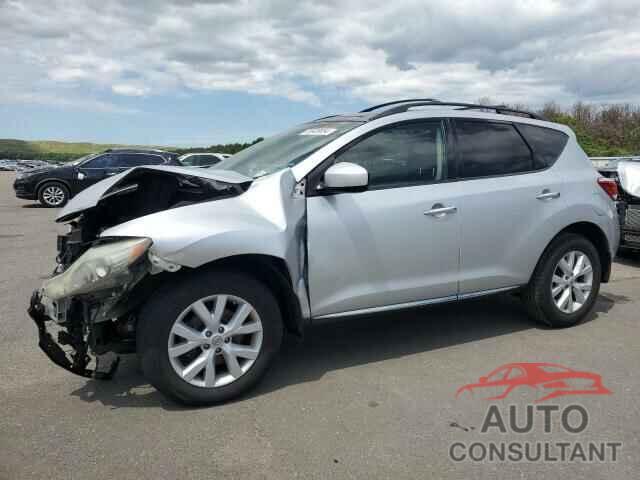 NISSAN MURANO 2011 - JN8AZ1MW6BW168485