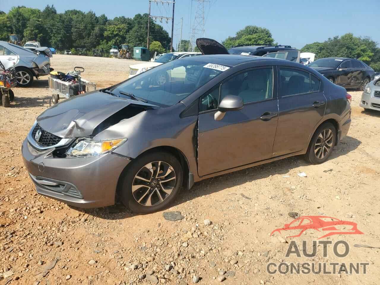 HONDA CIVIC 2013 - 2HGFB2F85DH544753