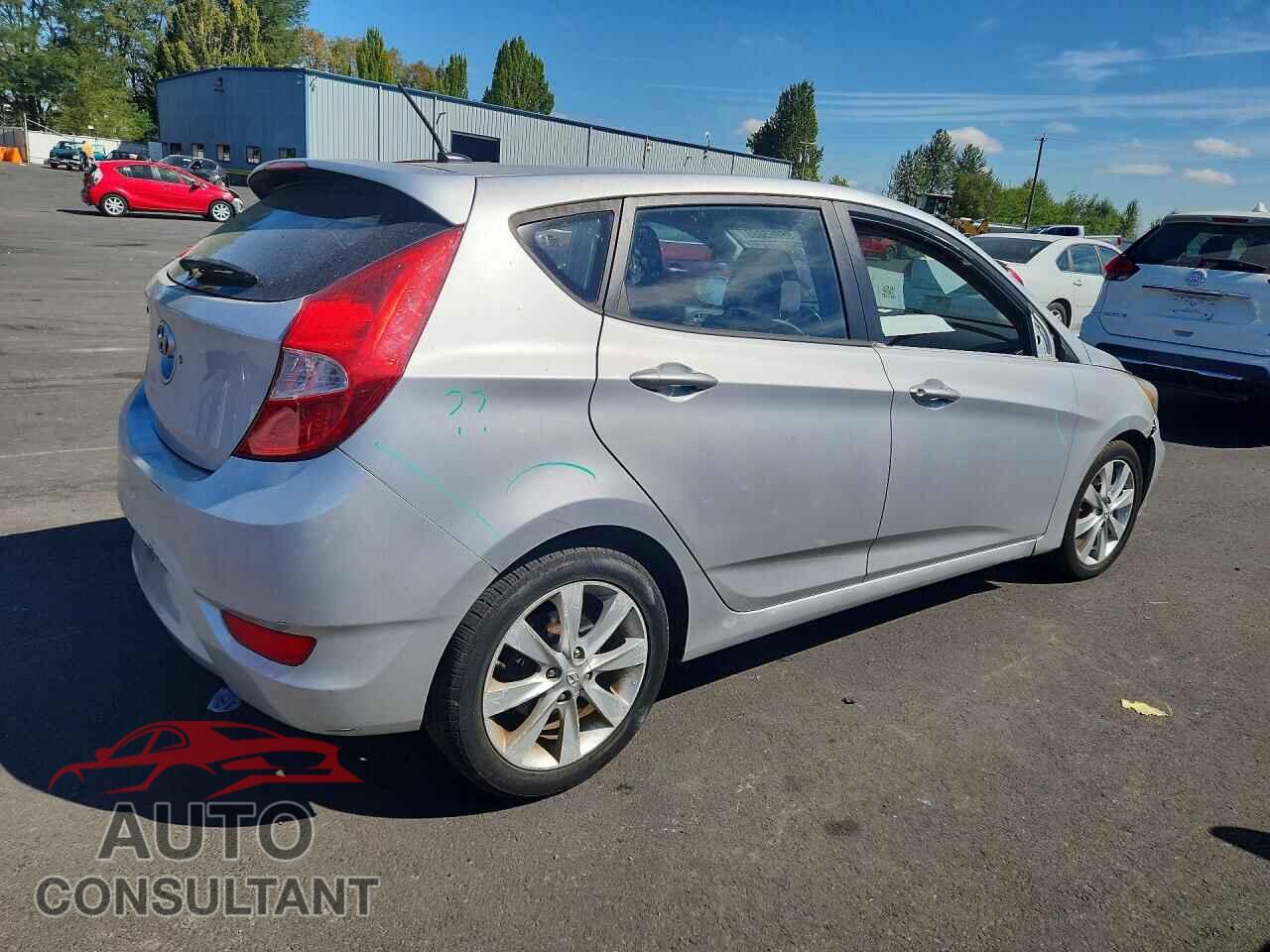 HYUNDAI ACCENT 2012 - KMHCU5AEXCU053659