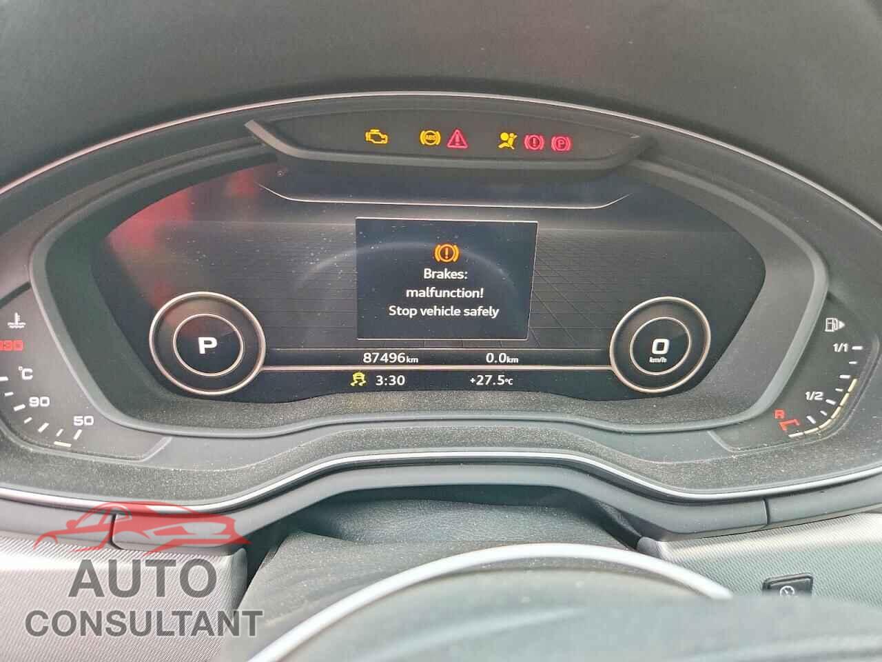 AUDI A4 2017 - WA19NAF45HA043418