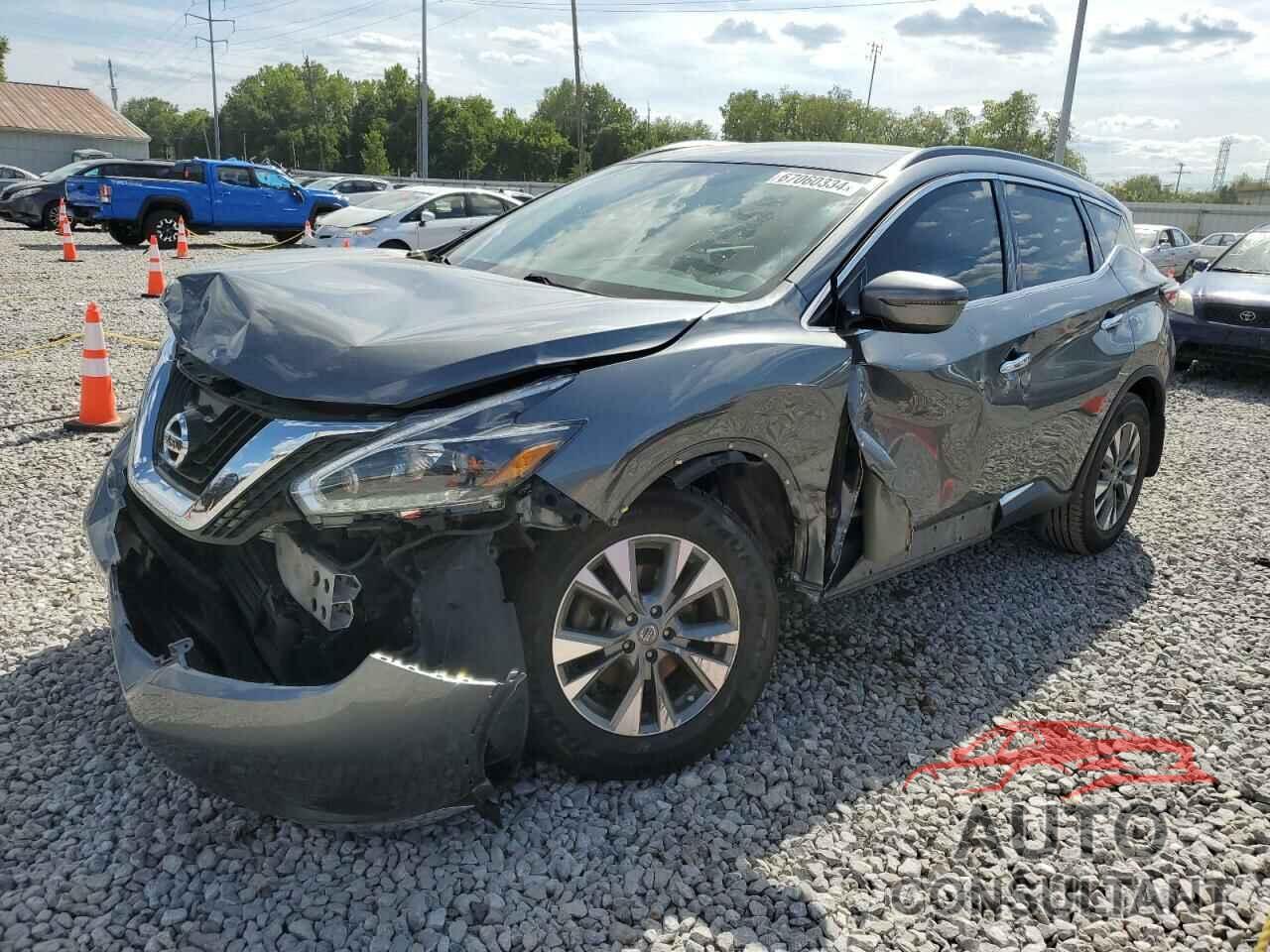 NISSAN MURANO 2018 - 5N1AZ2MG8JN193558
