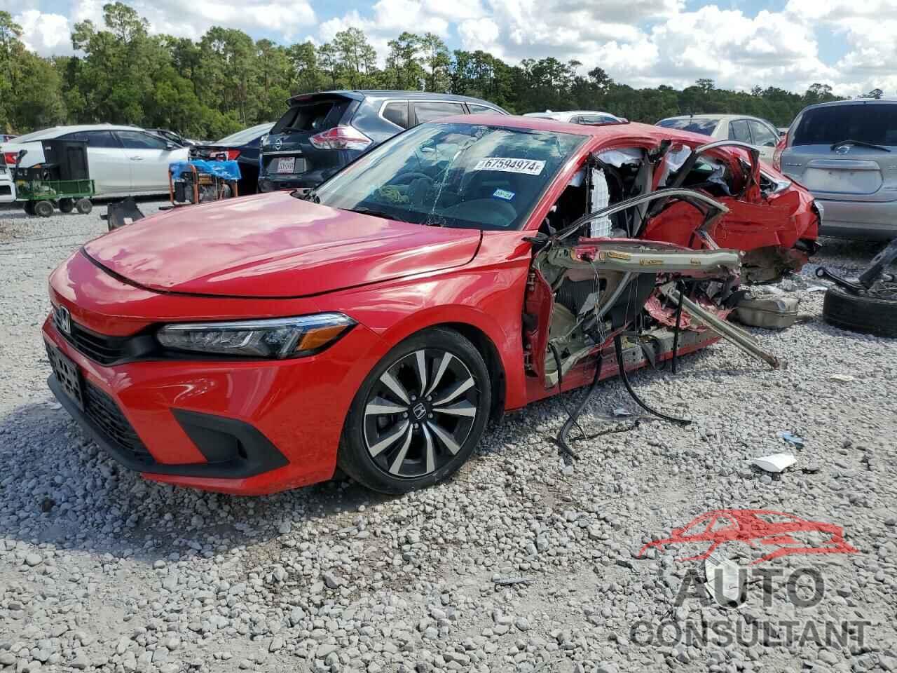 HONDA CIVIC 2022 - 2HGFE1F75NH308663