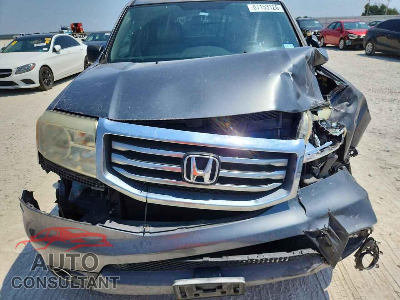 HONDA PILOT 2013 - 5FNYF3H71DB021404