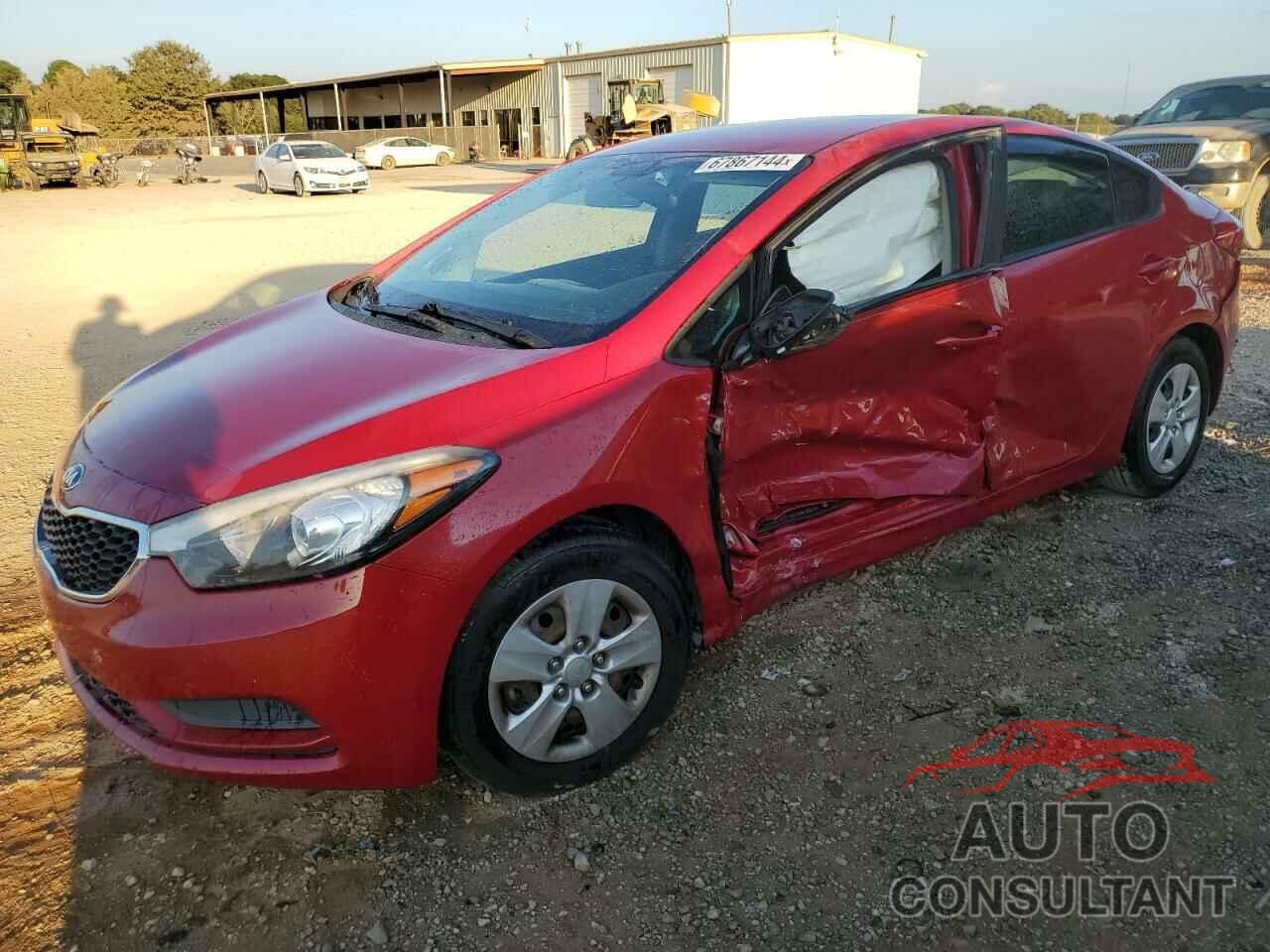 KIA FORTE 2016 - KNAFK4A68G5573575