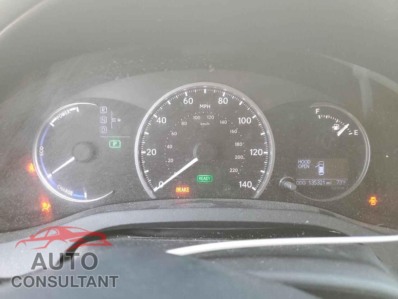 LEXUS CT 200 2013 - JTHKD5BH6D2166478