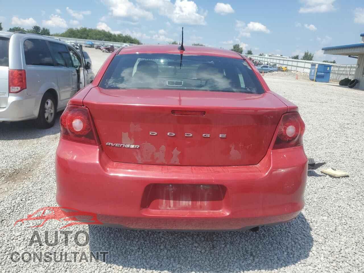 DODGE AVENGER 2013 - 1C3CDZAB4DN688314