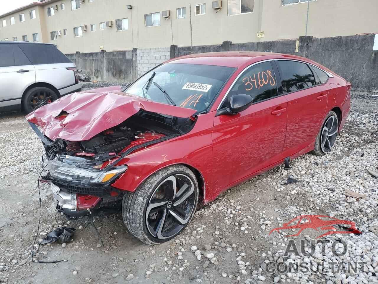 HONDA ACCORD 2021 - 1HGCV1F42MA032206