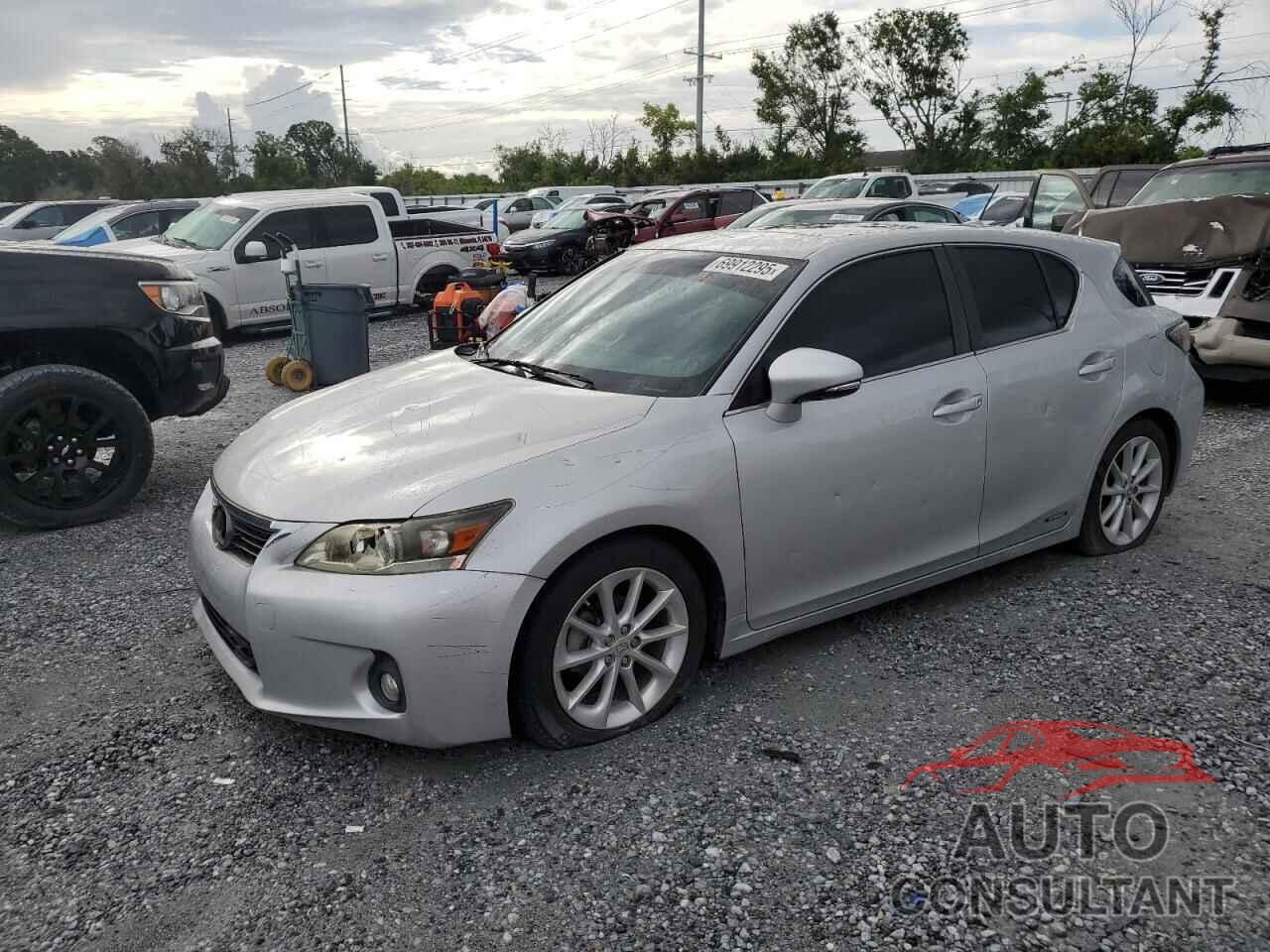 LEXUS CT 200 2012 - JTHKD5BH9C2119122