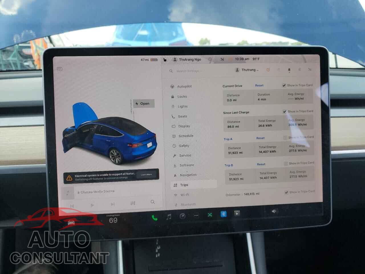 TESLA MODEL 3 2018 - 5YJ3E1EBXJF088265