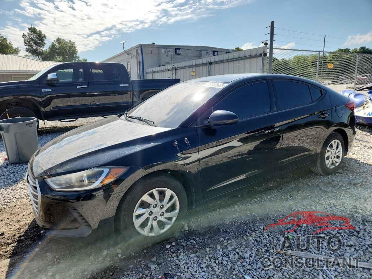 HYUNDAI ELANTRA 2018 - KMHD74LF6JU574189