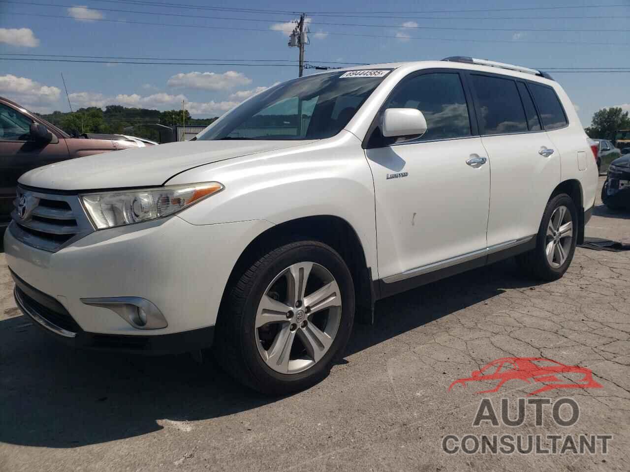 TOYOTA HIGHLANDER 2012 - 5TDDK3EH1CS119480