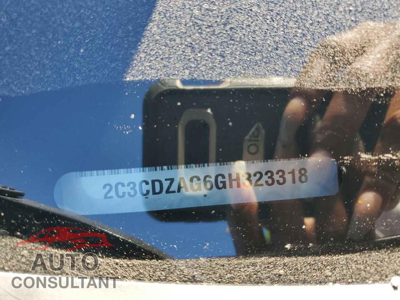 DODGE CHALLENGER 2016 - 2C3CDZAG6GH323318