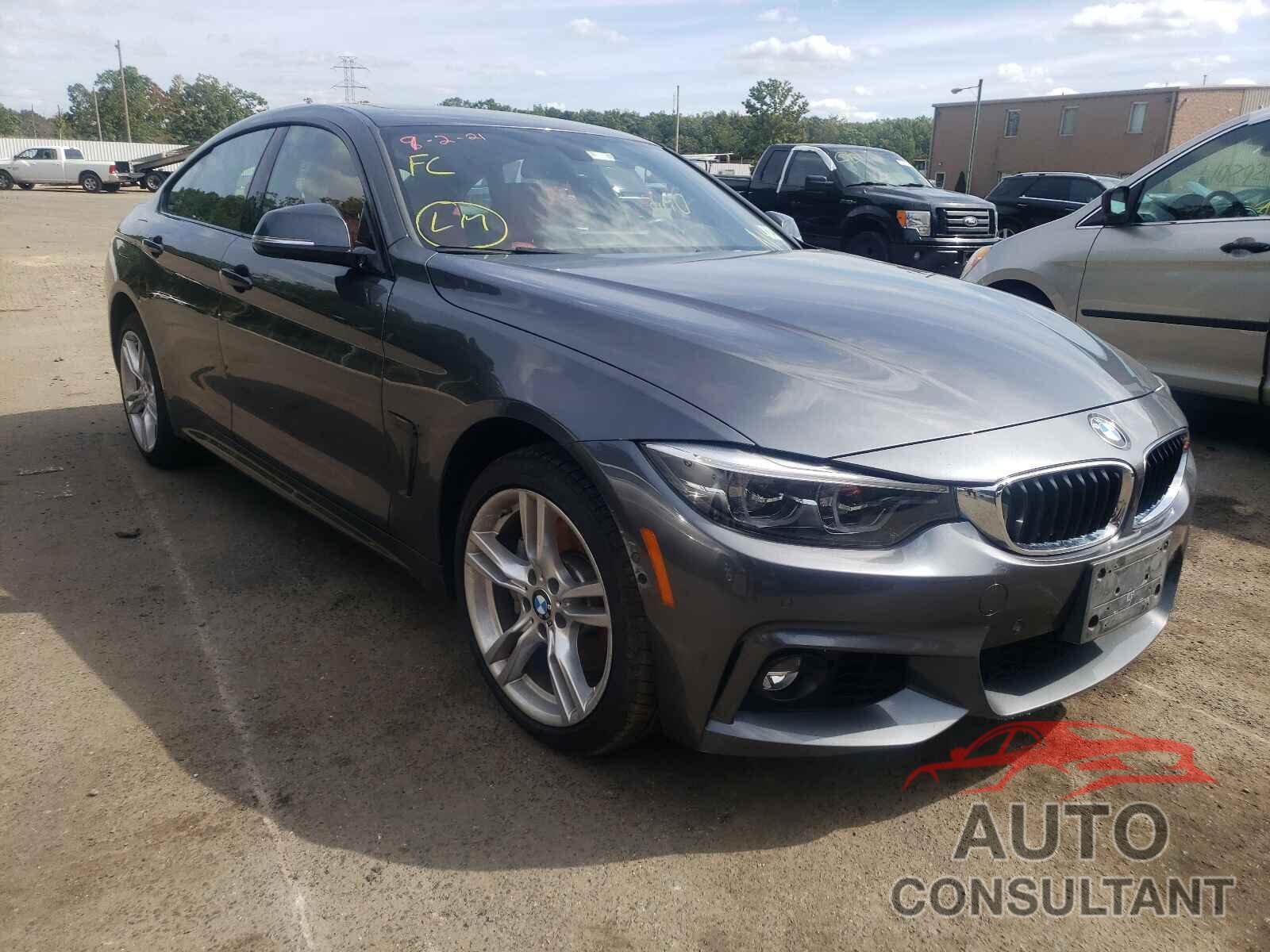 BMW 4 SERIES 2019 - WBA4J7C52KBM76432