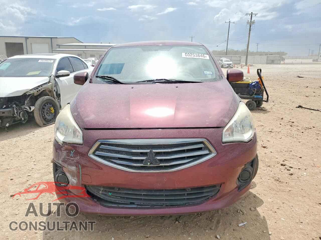 MITSUBISHI MIRAGE 2017 - ML32F3FJ7HHF05240