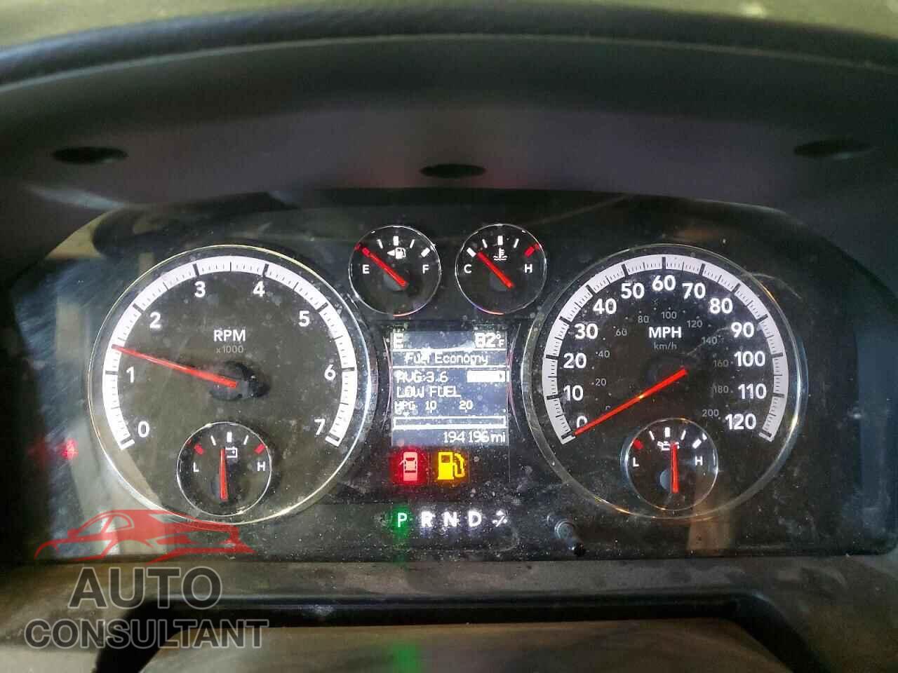 DODGE RAM 1500 2012 - 1C6RD7HT4CS273607