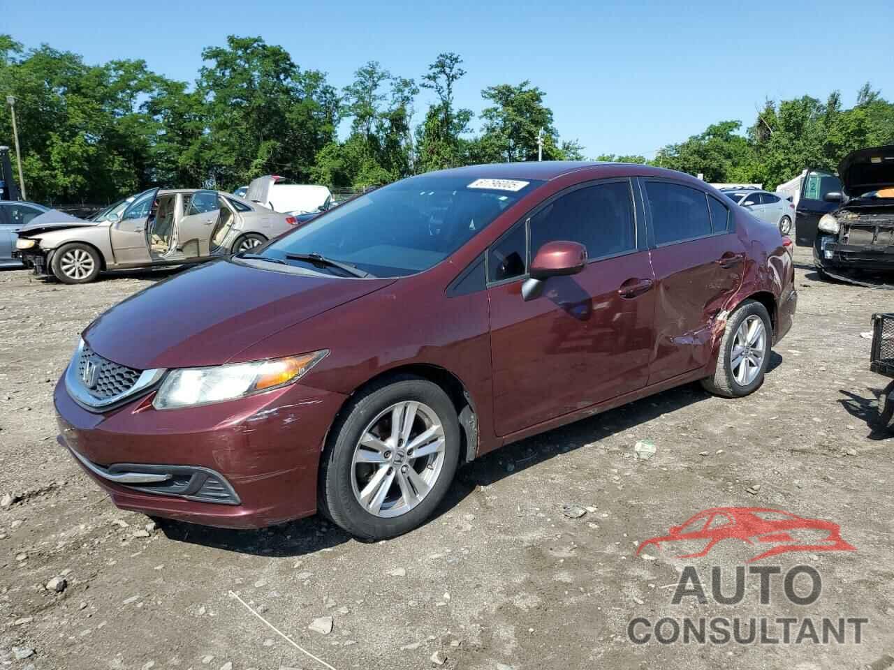 HONDA CIVIC 2013 - 2HGFB2F56DH556948