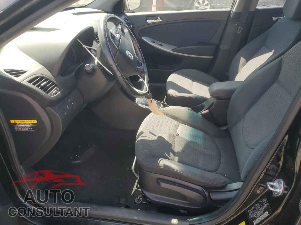 HYUNDAI ACCENT 2012 - KMHCU5AE6CU006080