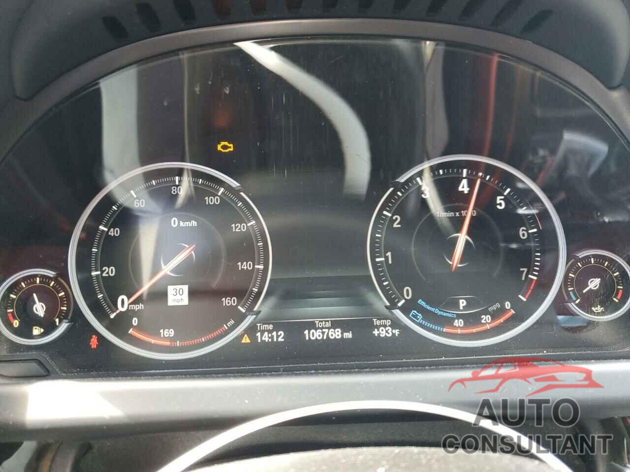 BMW 6 SERIES 2015 - WBA6B2C52FD799124