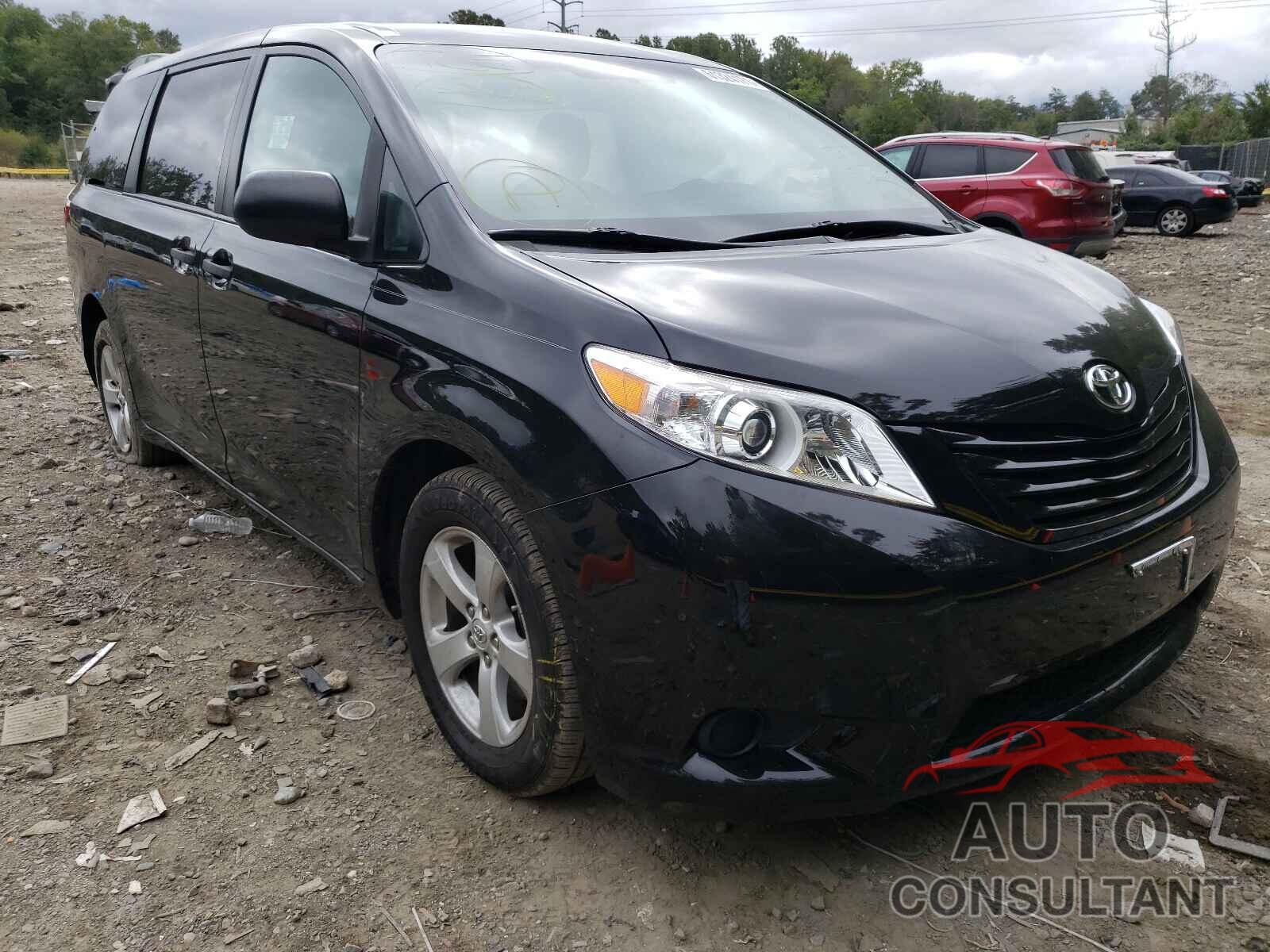 TOYOTA SIENNA 2017 - 5TDZZ3DC6HS775009