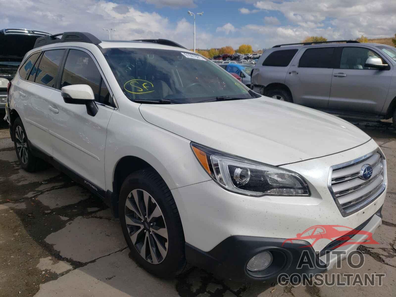 SUBARU OUTBACK 2016 - 4S4BSBNC4G3325806