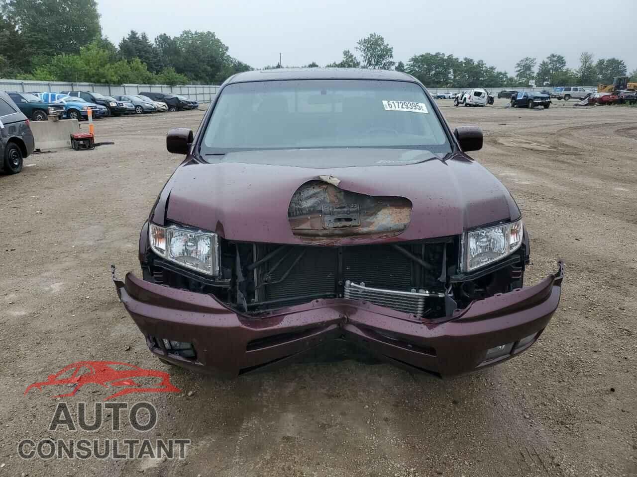 HONDA RIDGELINE 2012 - 5FPYK1F55CB457664