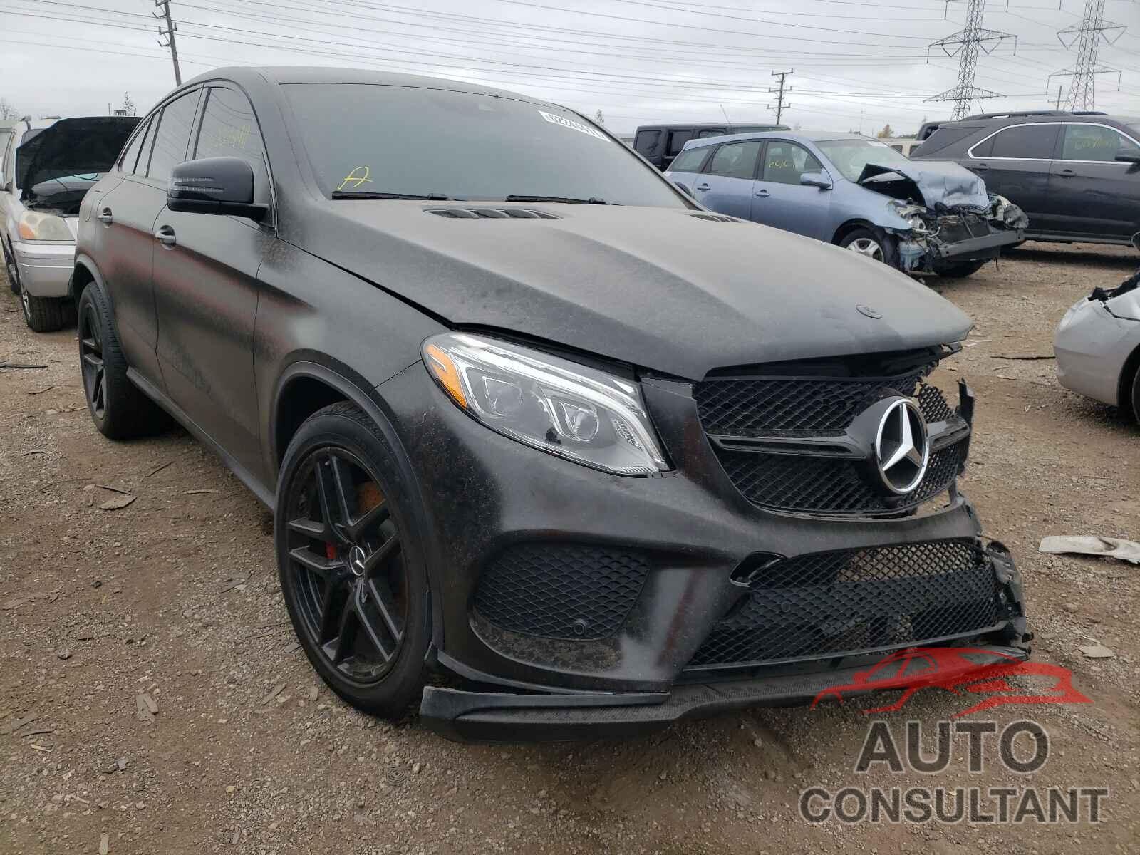 MERCEDES-BENZ GLE-CLASS 2017 - 4JGED6EB5HA055617