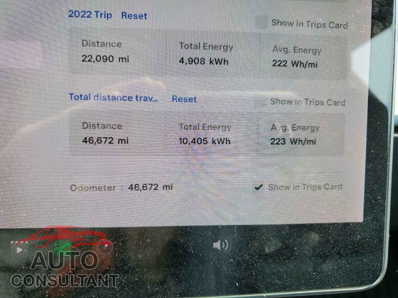 TESLA MODEL 3 2018 - 5YJ3E1EA8JF153055