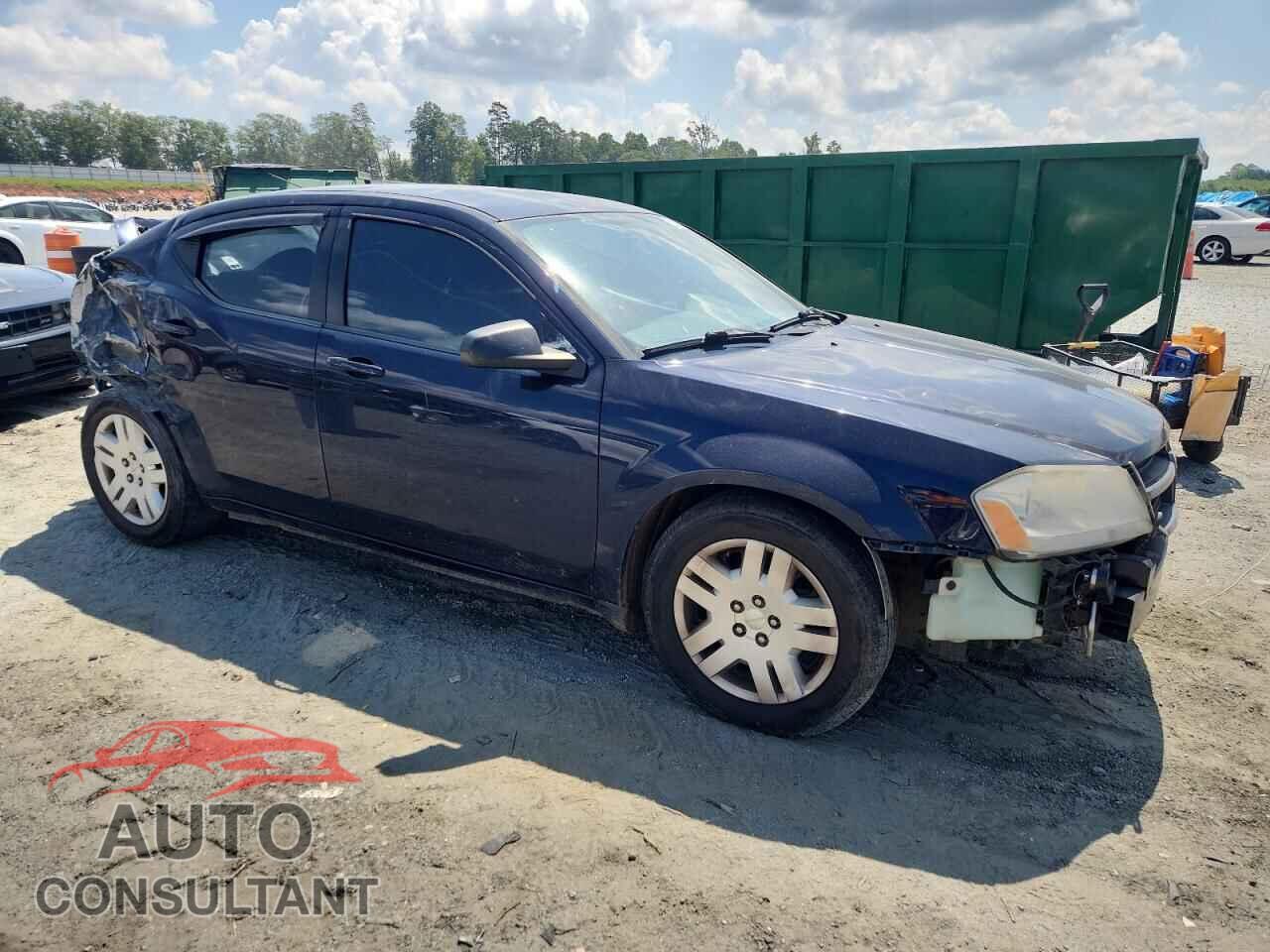 DODGE AVENGER 2012 - 1C3CDZAB7CN227560