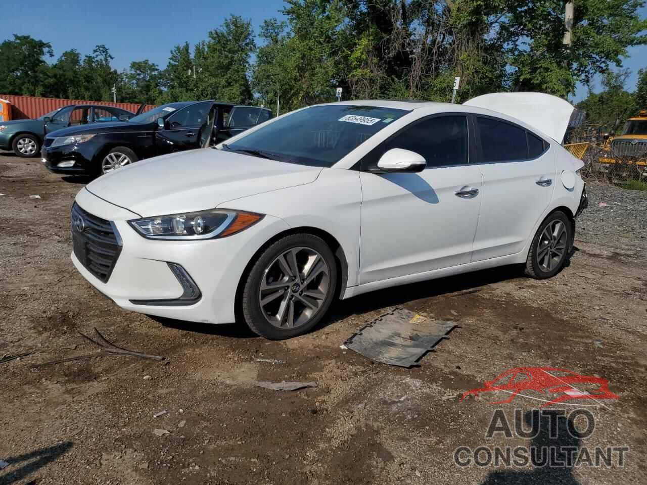 HYUNDAI ELANTRA 2017 - 5NPD84LF6HH105853