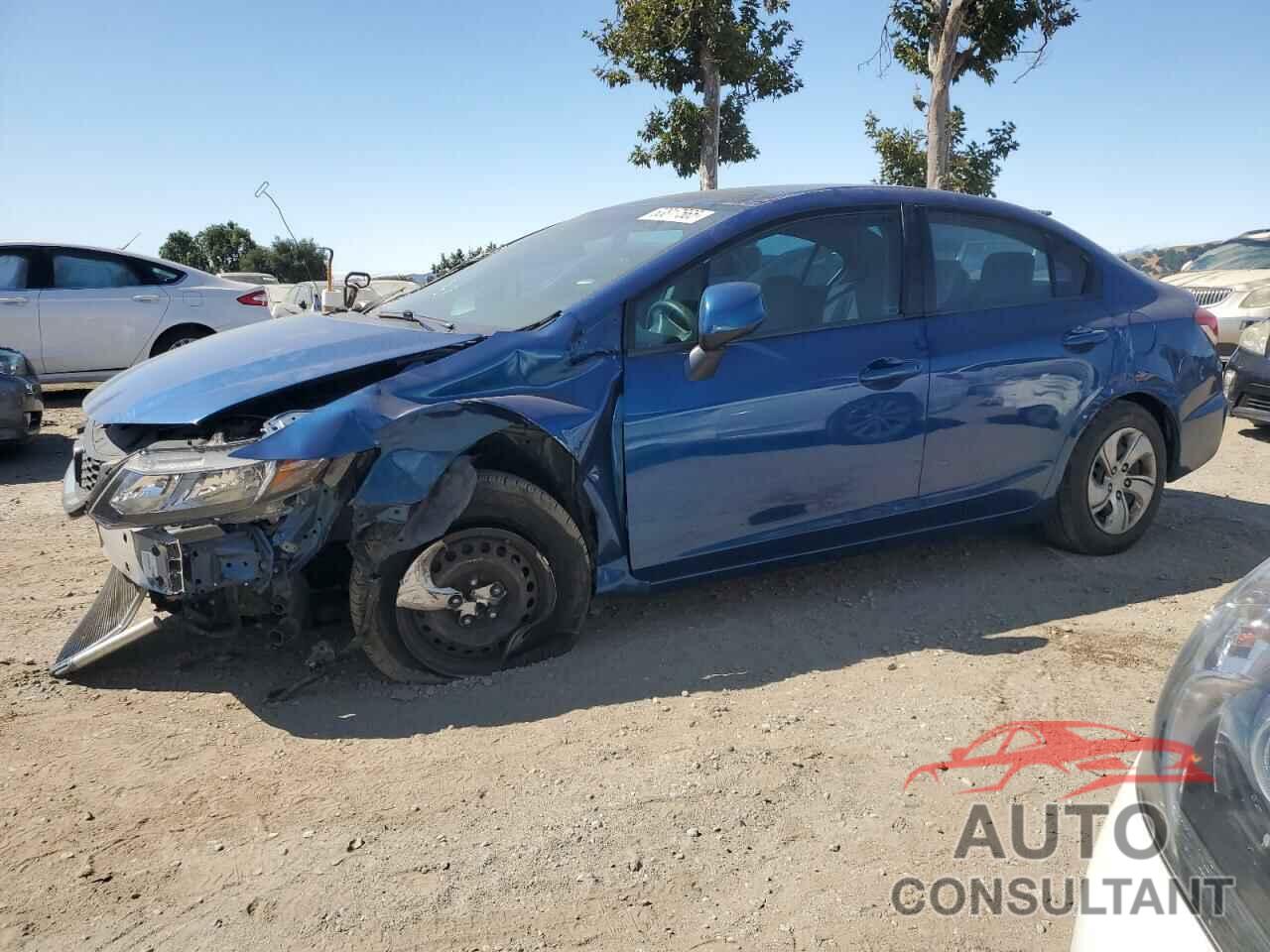 HONDA CIVIC 2013 - 19XFB2F56DE266669