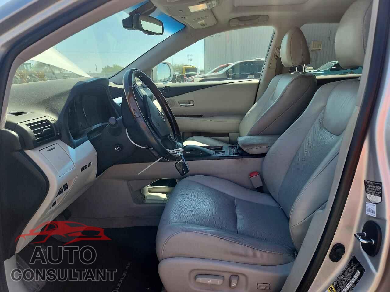 LEXUS RX350 2011 - 2T2BK1BA2BC113967