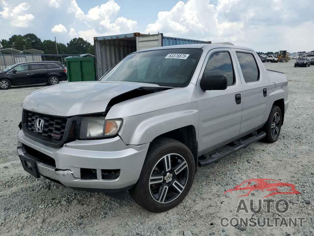 HONDA RIDGELINE 2013 - 5FPYK1F77DB009641