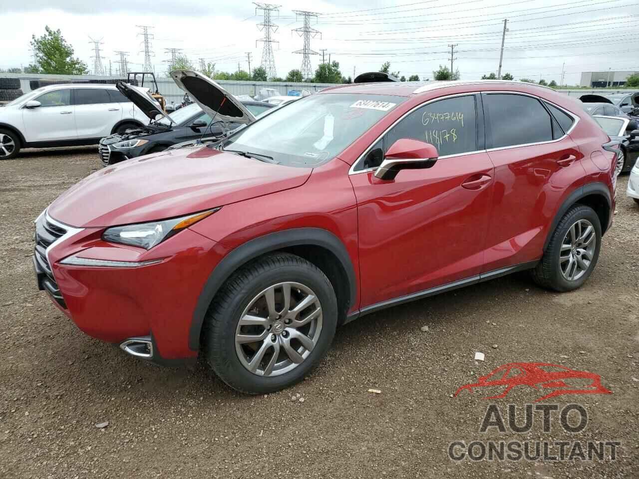 LEXUS NX 2016 - JTJBARBZ5G2087394